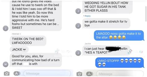 jackie text leaks|Jackie Love Is Blind Text Messages — Here Are the。